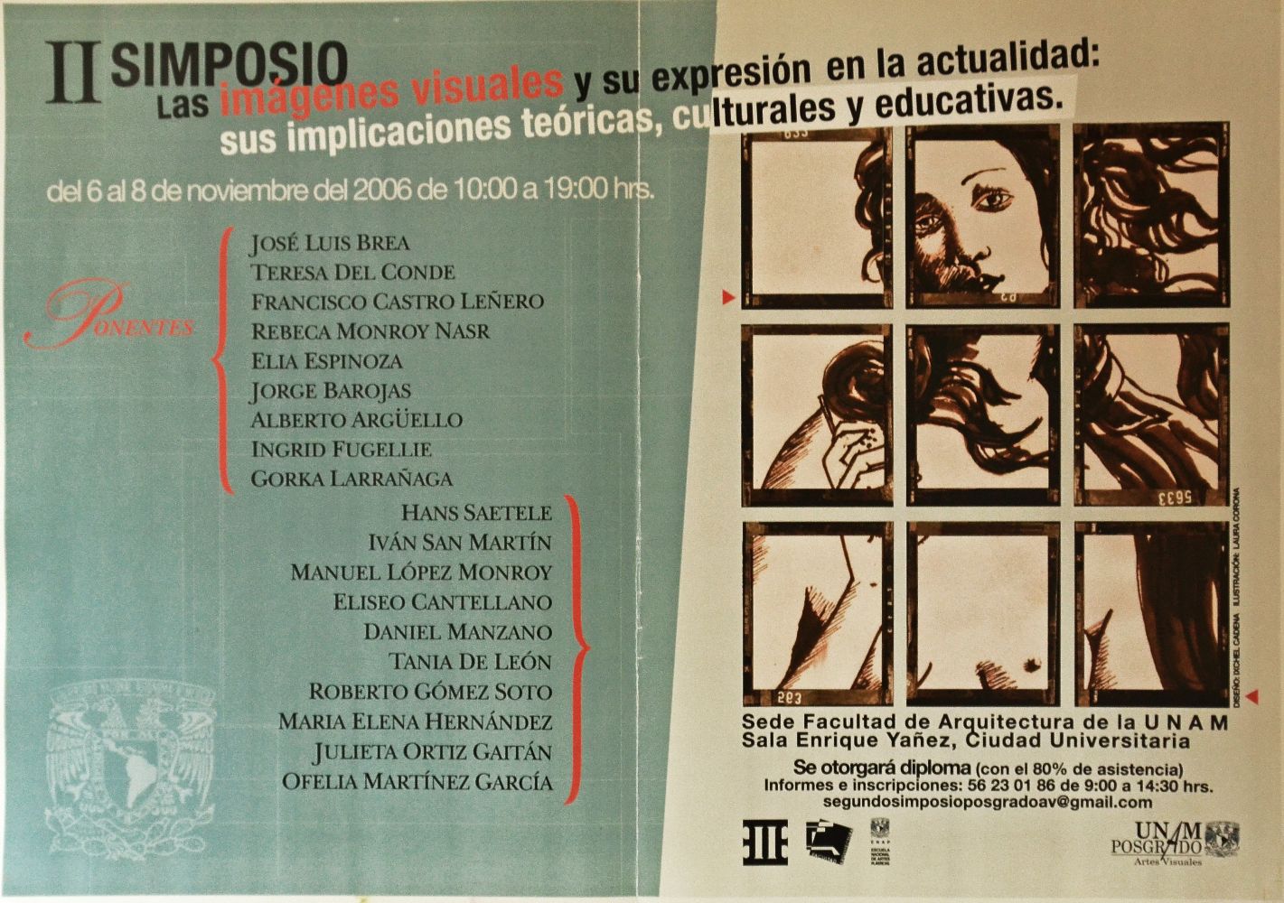 2o Simposio: Las imágenes visuales y su expresión en la actualidad: sus implicaciones teóricas, culturales y educativas