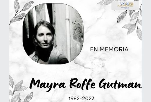 En memoria Mayra Roffe Gutman