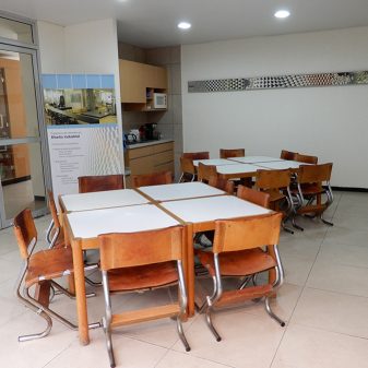 Lobby del laboratorio del PDI UNAM