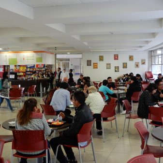 Cafetería de la Unidad de Posgrados de la UNAM